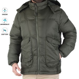 Doudoune homme imperméable – Chaleur garantie K9501