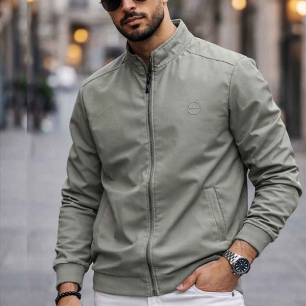 Veste Homme Légère Demi-Saison – Coupe Moderne avec Finition Élégante V1326