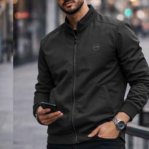 Veste Homme Légère Demi-Saison – Coupe Moderne avec Finition Élégante N1326