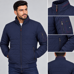 Blouson Homme Hiver Matelassé – Doublure Chaude B2309M