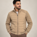 Blouson Homme Matelassé à Manches en Maille – 1606G Blouson Homme Matelassé à Manches en Maille – 1606G