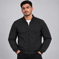 Blouson Homme Léger Noir – Chic & Confortable 0927N