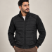 Blouson Homme Matelassé à Manches en Maille – 1606N Blouson Homme Matelassé à Manches en Maille – 1606N