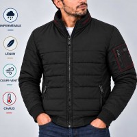 Blouson Homme Hiver Matelassé – Doublure Chaude B2309N