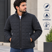 Blouson Homme noir – Confort et chaleur 238N