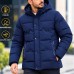 Veste Doudoune Homme à Capuche Détachable – Chaude, Légère et Confortable 16836B