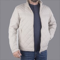 Blouson matelassé Beige pour homme - Style et confort