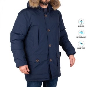 Parka Homme Avec Capuche - Alliez Style et Performance