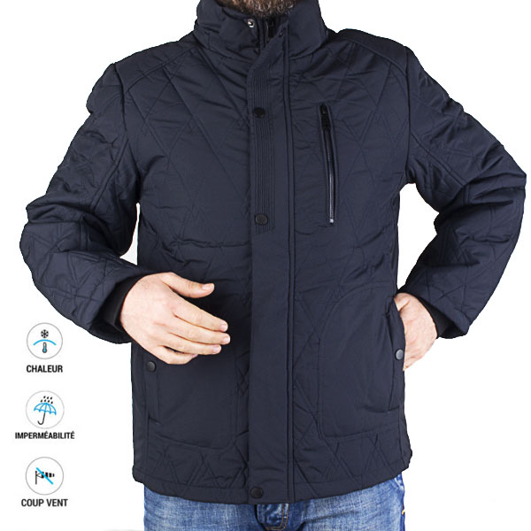 Parka Luxueuse pour Homme - Élégance et Confort 3313B