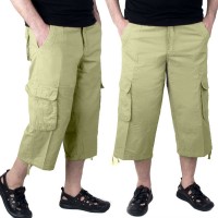 Pantacourt Cargo en Tissu pour Homme P107