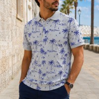 Polo Premium Homme – Motifs Tendance & Confort Absolu 1205G