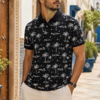 Polo Imprimé Homme – Look Summer Chic 1205N