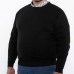Pull à Col V Grand Taille pour Homme en Coton  LC03