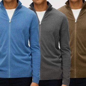Pull Homme Long-Zip - Élégance et Confort  T1001