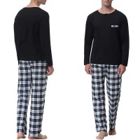 Pyjama Carreaux Homme en Coton 001