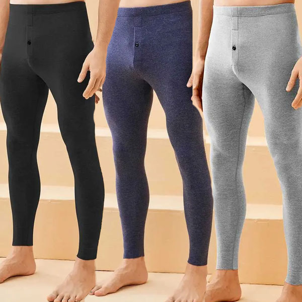 Pantalon thermique homme en coton extensible – RF25