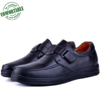Chaussures Médicales Pour Homme 100% Cuir KW-309