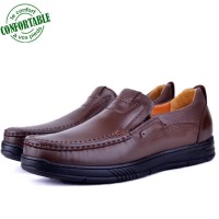 Chaussures Médicales Pour Homme 100% Cuir EXTRA Confortable KW-301