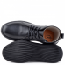 Boots confortables Pour Homme 100% cuir noir  KW-760CN