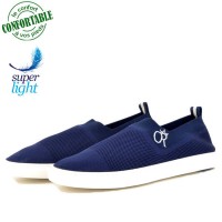 Ballerine Pour Homme Confortable - Bleu KW-BL2