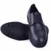 Chaussures extra confortable en cuir noir HM-075N