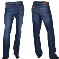 Pantalon Jeans Orjani Pour Homme en Bleu Brute Délavé JE-004OR 