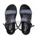 Sandales  Pour Homme Confortable 100% cuir Bleu KW-005B