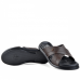 Sandales Pour Homme Très Confortable 100% cuir Marron KW-006M