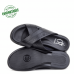 Sandales Pour Homme Très Confortable 100% cuir Noir KW-006N