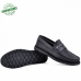 Chaussures Médicales, Confortables 100% cuir Noir KW-032N