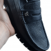 Chaussures Médicales, Confortables 100% cuir Noir KW-032N