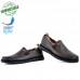 Chaussures Médicales confortables 100% cuir Marron KW-034MM