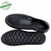 Chaussures Médicales confortables 100% cuir Noir KW-034N
