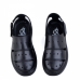 Sandales Très Chic Pour Enfants extra confortable en cuir Noir  KW-341EN