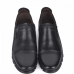 Chaussures Médicales Pour Homme 100% Cuir Crust Noir LO-682 