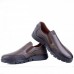 Chaussures Confortables Pour Homme 100% Cuir Maron LO-1009M